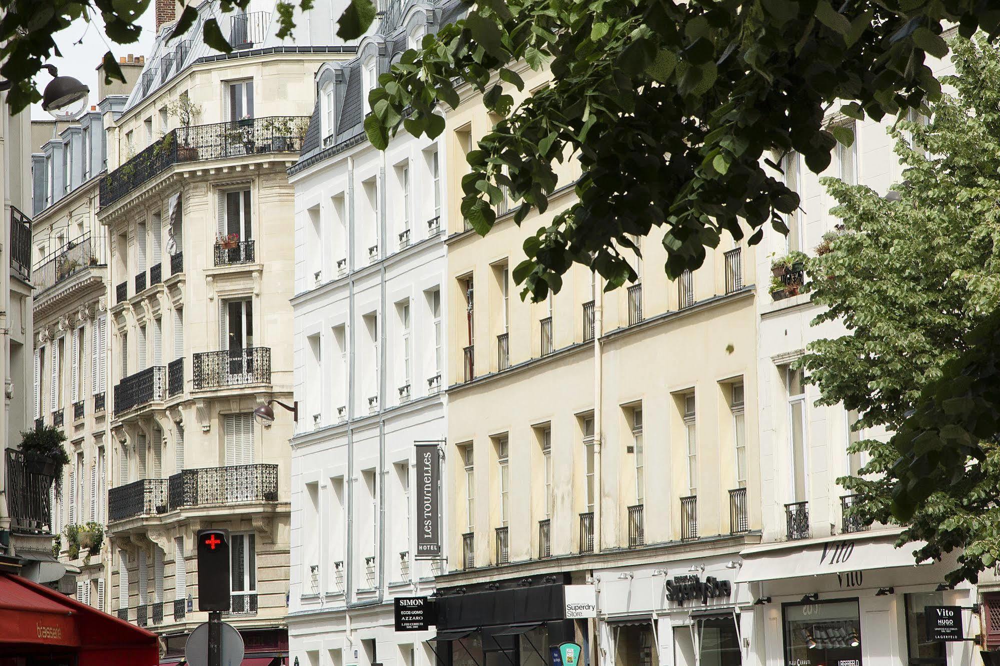 Les Tournelles Hotel Paris Exterior photo